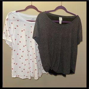 4 women T-shirt style tops
